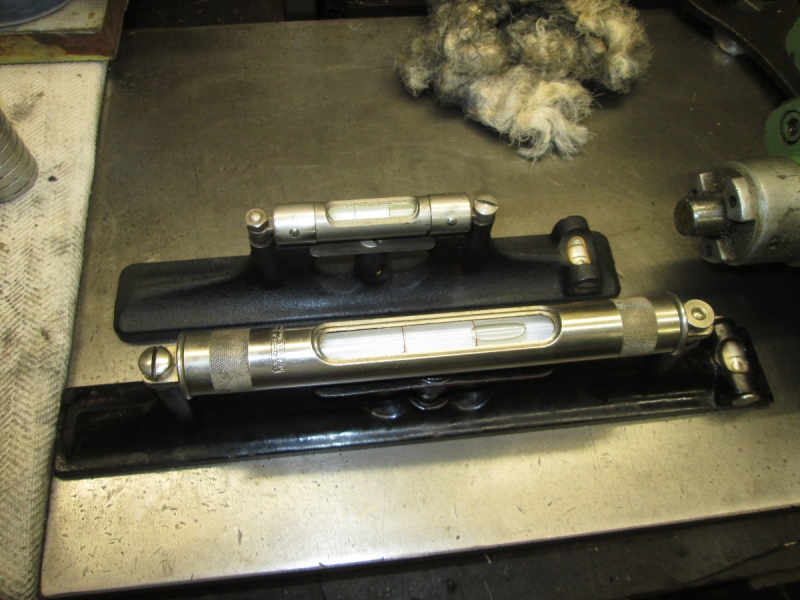 Lathe levelling 01 251017