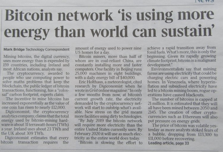 The Times, London, 09/12/17, page 27.