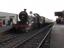 The Santa Express at Bishops Lydeard station, 19th December 2017