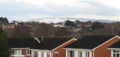 Snow on Exmoor in December 2017