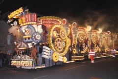 Typical modern gala wagon at Bridgwater Carnival
