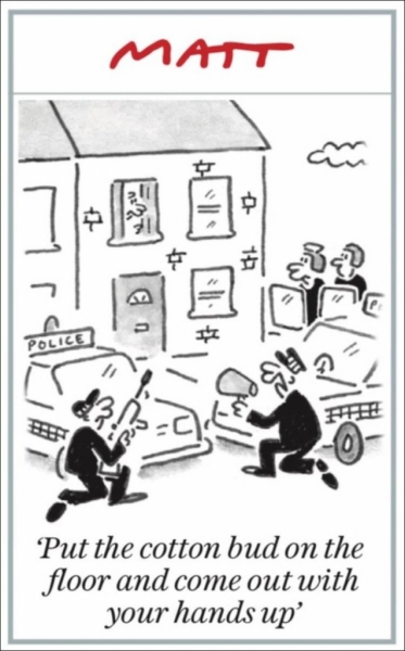 Daily Telegraph cartoon by Matt