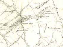 Rainhall Quarry 1853 OS