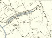Rainhall Rock Earby 1892 OS