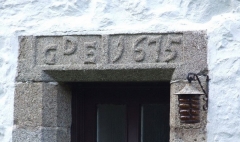 Penzance farmhouse door lintel