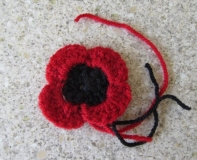 Mrs Tiz's poppy crochet for the upcoming centenary