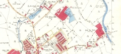 Valley Road 1892 OS map