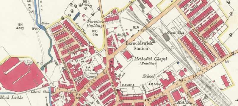 Barnoldswick centre 25" 1892