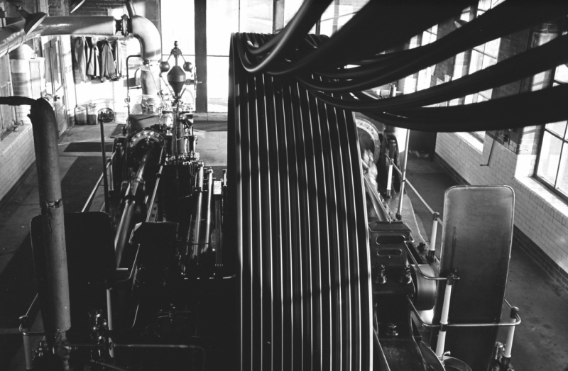 Bancroft engine from gantry