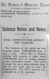 Climate change clipping 1912.