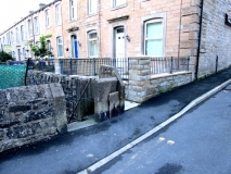 Clashing gate East Hill Street