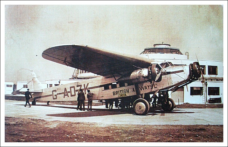 British Airways Fokker FXII