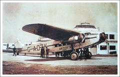 British Airways Fokker FXII