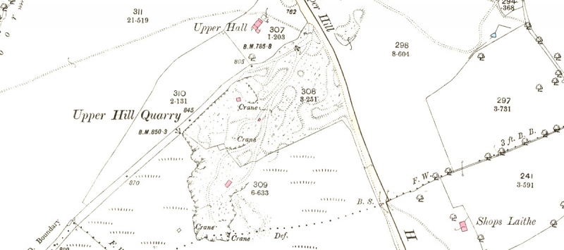 1892 OS Upper Hill