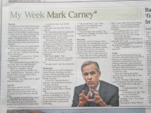 Mark Carney by Hugo Rifkind, The Times, 01/12/18