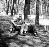 Bert Hollingworth and the lad