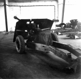 Guns in hangar Gatow