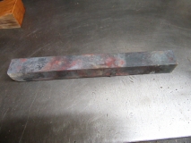 Cast steel bar
