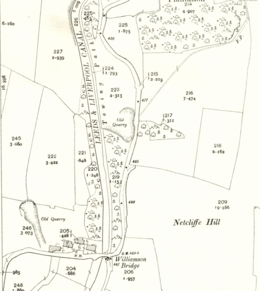 East Marton 1907 OS
