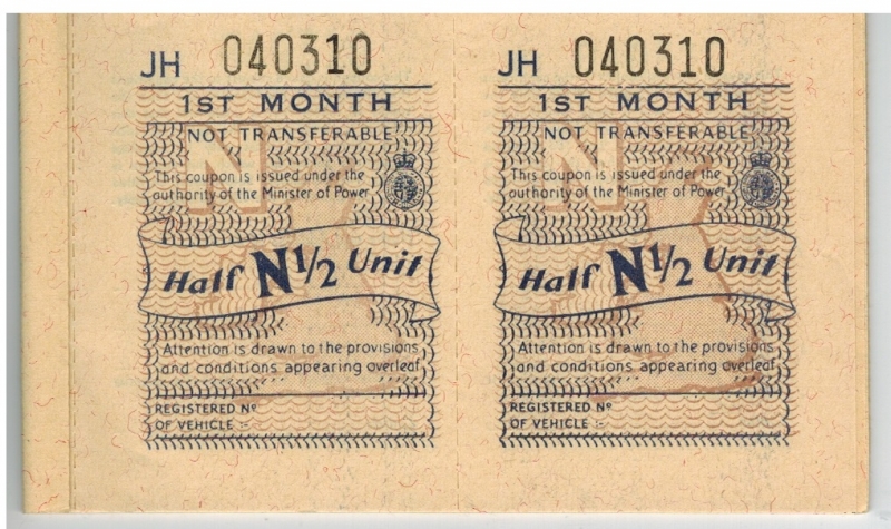 Petrol Ration N Units