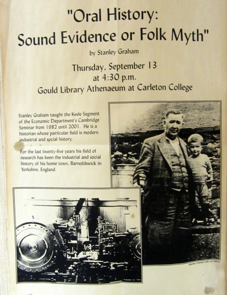 Carleton College Lecture 2000