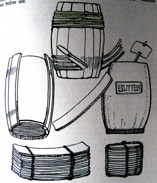 Butter barrel