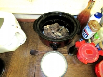 Slow cooked mutton chops