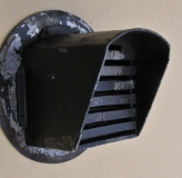 Louvred war time headlight