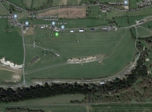 Dean Hill, Wiltsire, Google aerial view
