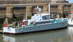 Gay Archer gunboat at Watchet