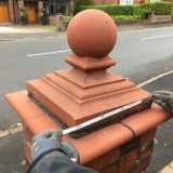 Terracotta finial