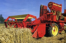 Massey Harris 726 bagger combine