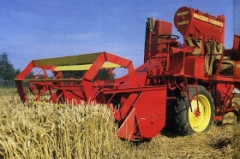 Massey Harris 726 bagger combine