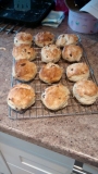 Sourdough Fruit Scones