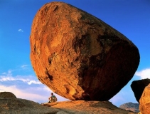Bouler in Namibia