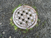 Old valve cover in Back Co-op Street
