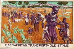 Colonial transport poster