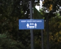 Covid19 distance sign 160820