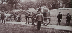 Damping down dust on the old roads in Britain