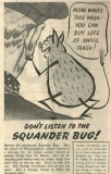 The squanderbug