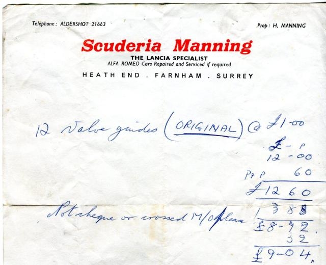 SCUDERIA MANNING