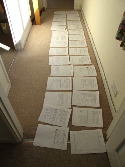 Attendance form