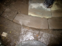 Curved stone Kerb stone 02 211120