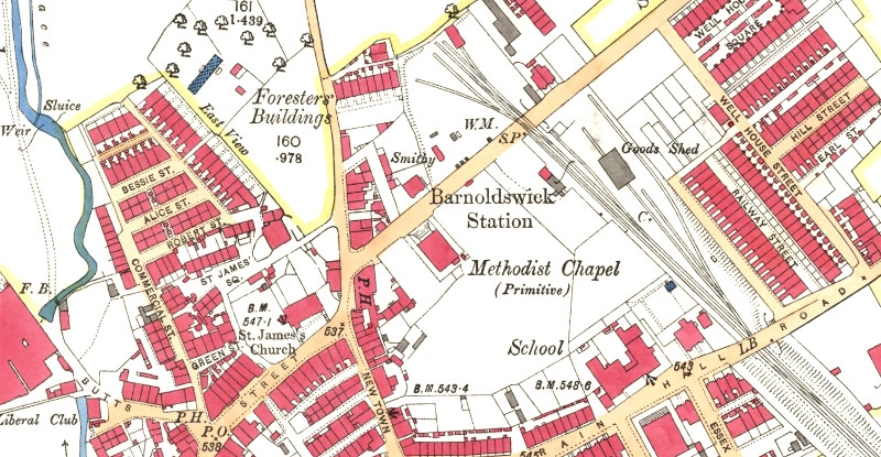 Forresters Buildings 02 1892 map