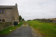 Track end at Stoops House