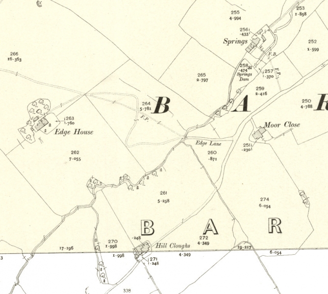 Hill Clough Springs map small
