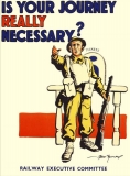 Is your journey really necessary poster