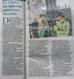 The Times, 9/1/20, about covid deniers