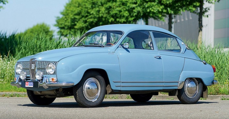 Saab 96 bullnose model
