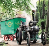 Dibnah roller and van